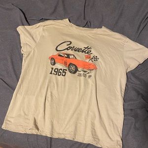 Corvette cropped shirt